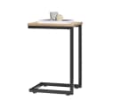 SoBuy Beistelltisch FBT87/44 C-Form Metall Holzwerkstoff Gold Grau Bild 2