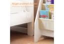SoBuy Bücherregal FRG225 Weiß/Bunt 4 Fächer Kinderzimmer Bild 4