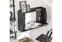 SoBuy Wandtisch mit 1 Ablage Schwarz Modern Bild 5
