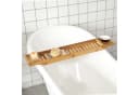 SoBuy Badewannenablage FRG212 Bambus Natur Bild 4