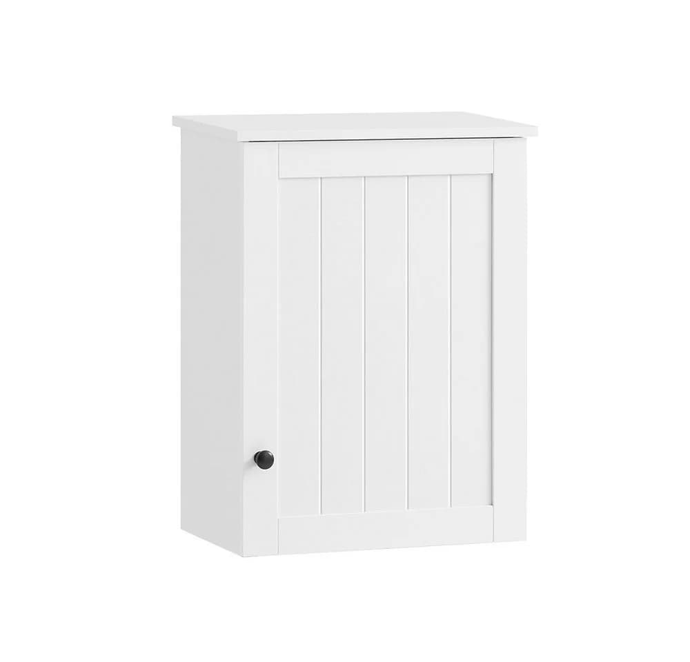 SoBuy Hängeschrank BZR19 Weiß Klassisch Wandschrank mit Tür - Bild 2