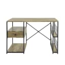 SoBuy Schreibtisch FWT61 Industriell Schwarz Holz Bild 1