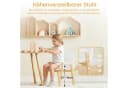 SoBuy Kindersitzgruppe KMB24 2er Set höhenverstellbar Weiß-Natur Bild 4