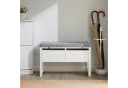 SoBuy Sitzbank FSR88 Weiß mit 2 Schubladen Bild 2