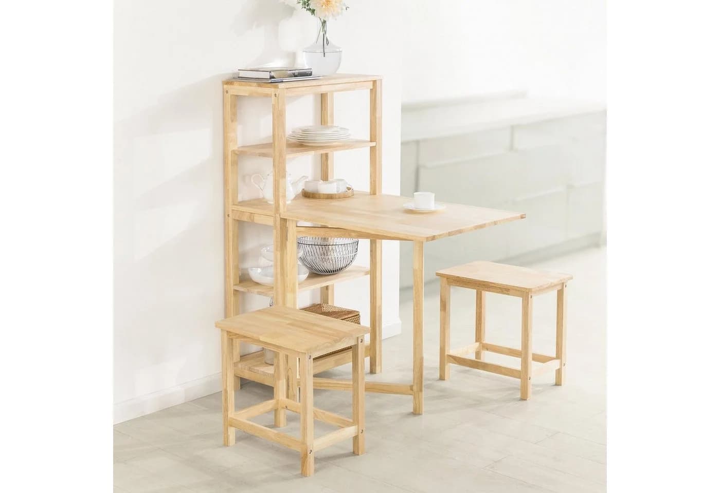 SoBuy Esstisch FWT70 Klapptisch Kautschukholz Esszimmertisch - Bild 2