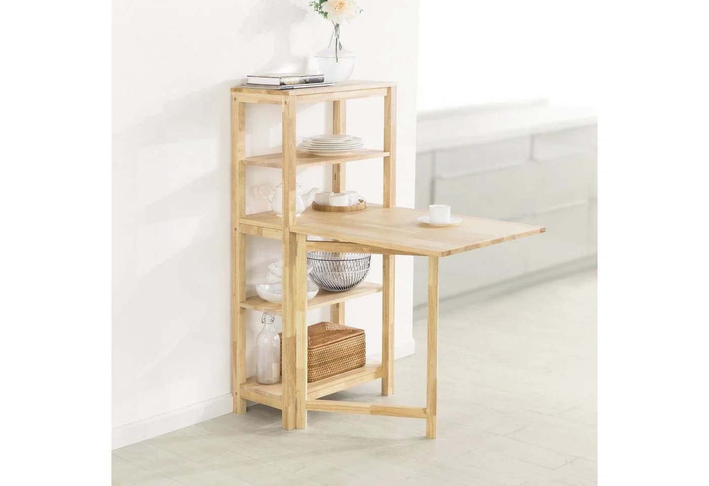 SoBuy Esstisch FWT70 Klapptisch Kautschukholz Esszimmertisch - Bild 4