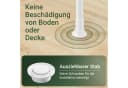 SoBuy Kleiderständer FRG109 Höhen- und Breitenverstellbar 3-stufig Weiß Bild 4