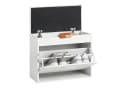 SoBuy Schuhkipper FSR95 Sitzbank mit Stauraum und gepolstertem Kissen Bild 2