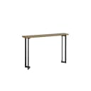 SoBuy Konsolentisch FSB50 Schwarz Industrial Design Bild 1