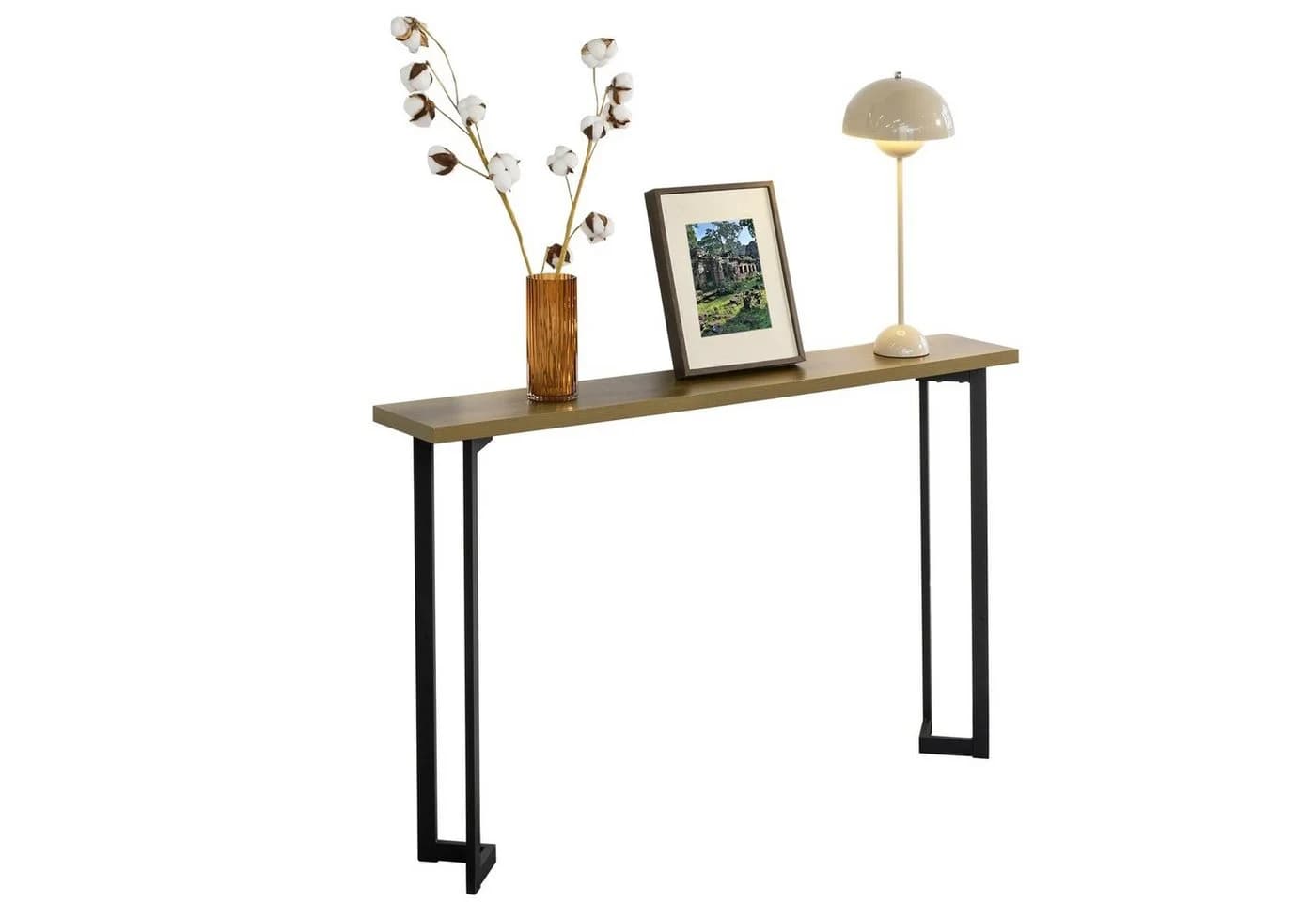 SoBuy Konsolentisch FSB50 Schwarz Industrial Design - Bild 3