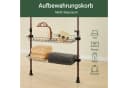SoBuy Kleiderständer KLS04 Verstellbar Weiß/Schwarz/Braun/Grau Bild 5