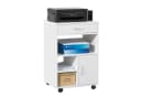 SoBuy Druckertisch FBT106 Weiß mit Schublade und Rollen Bild 3