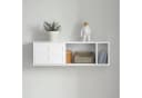 SoBuy Wandgarderobe FHK18, Wandboard 75 cm, Flur, mit Schiebetüren und Fach Bild 1