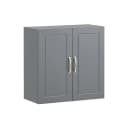 SoBuy Hängeschrank FRG231 Dunkelgrau 2 Türen Modern Bild 3