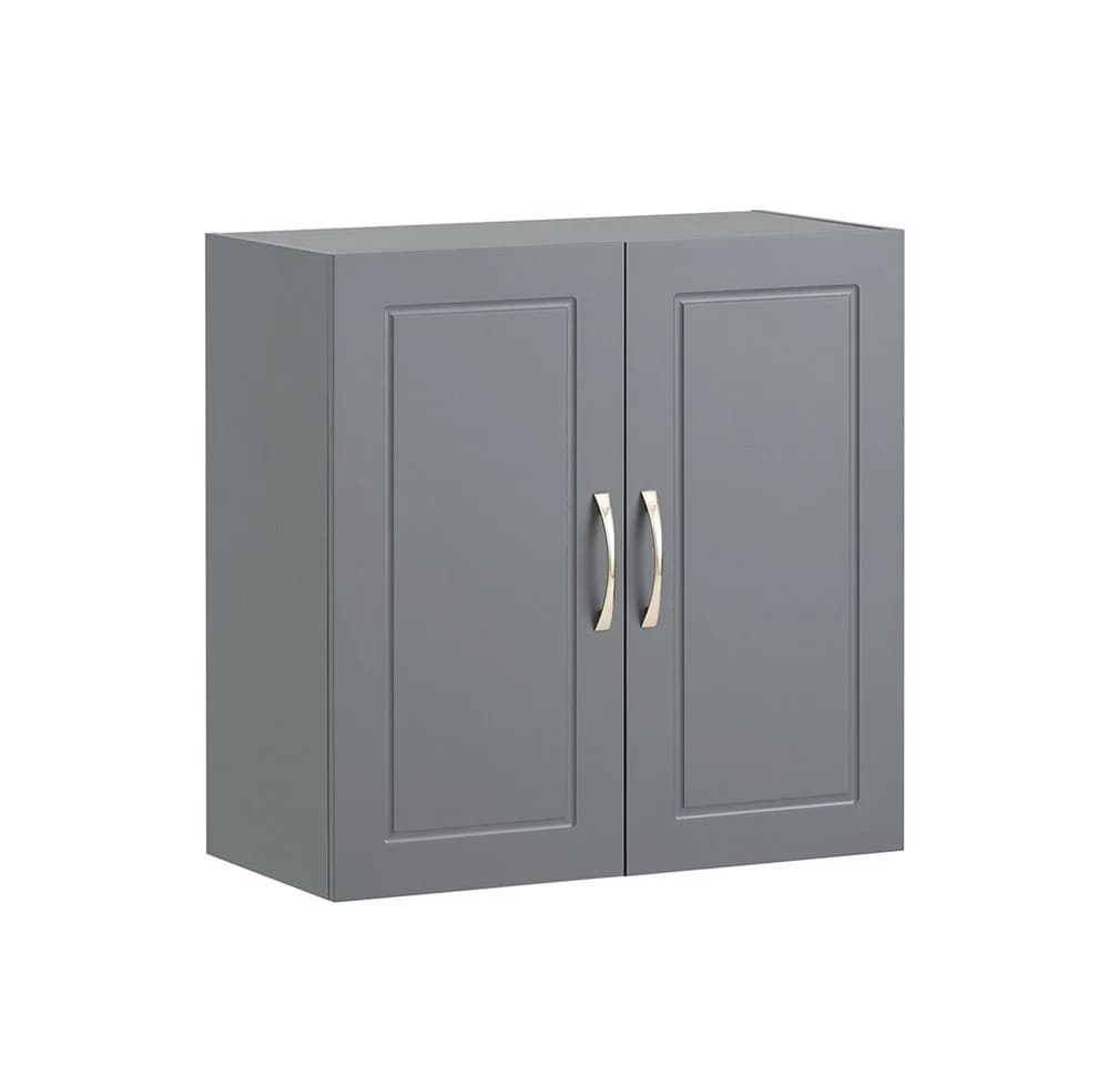 SoBuy Hängeschrank FRG231 Dunkelgrau 2 Türen Modern - Bild 3