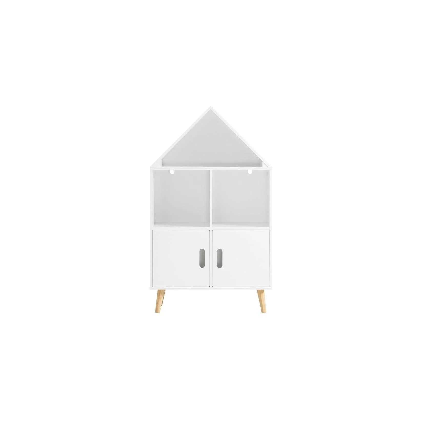 SoBuy Kinderregal KMB58 Weiß Modern Haus-Design