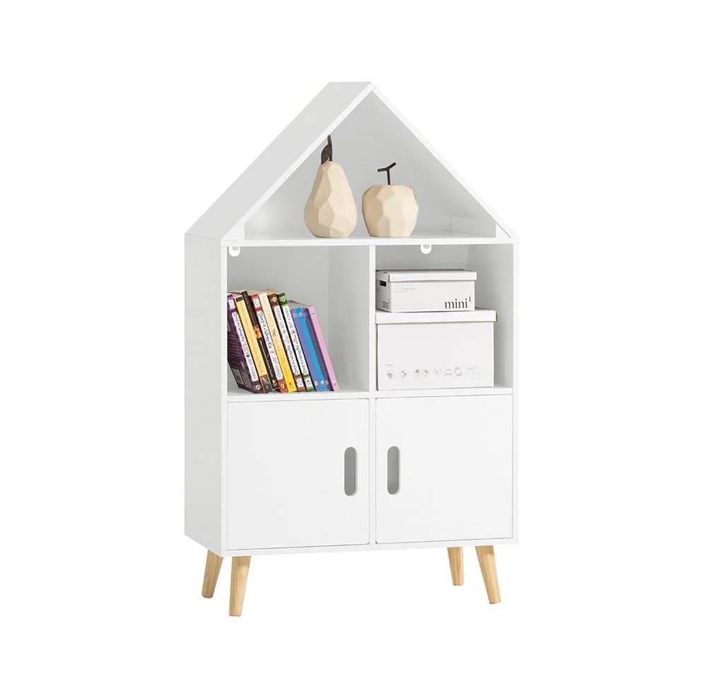 SoBuy Kinderregal KMB58 Weiß Modern Haus-Design - Bild 3
