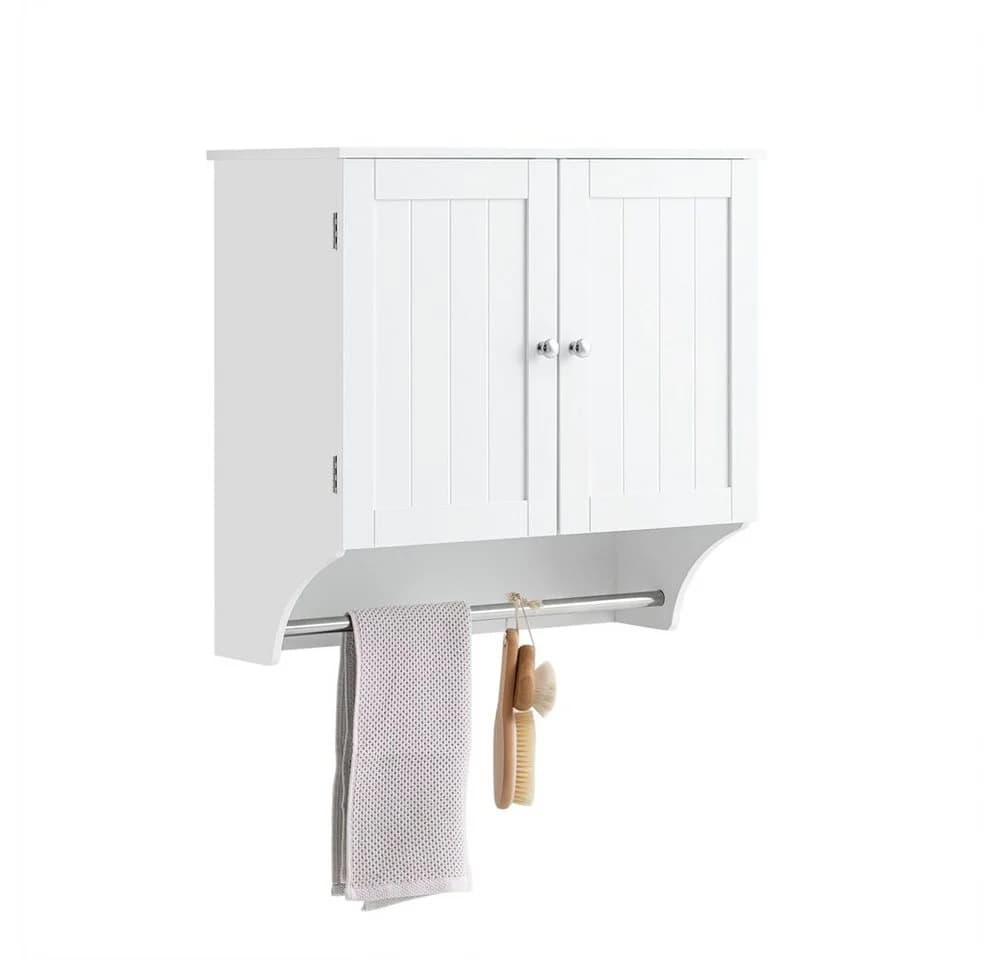 SoBuy Hängeschrank BZR84 Weiß mit verstellbaren Ablagen - Bild 3