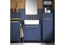 SoBuy Waschbeckenunterschrank BZR113 Blau Grau Modern Bild 1