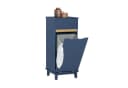 SoBuy Wäscheschrank BZR114 mit ausklappbarem Wäschesack Blau Bild 3