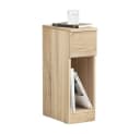 SoBuy Nachttisch FBT111 mit Schublade und Ablage - Moderner Beistelltisch Bild 2