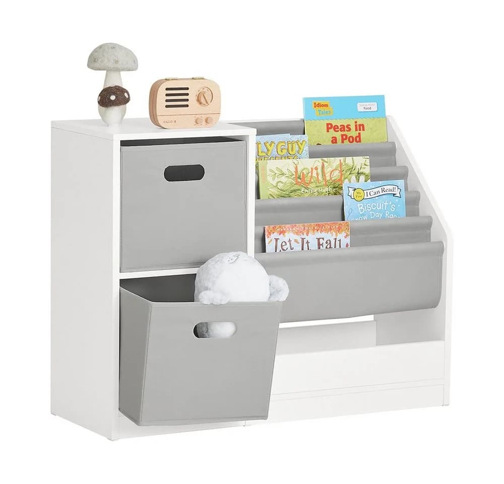 SoBuy Bücherregal KMB76 Kinderregal mit Boxen Aufbewahrungsregal Spielzeugregal Kinderzimmer - Bild 3