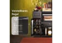 SoBuy Sideboard FSB78 Schwarz Modern mit Rollen und Schubladen Bild 5