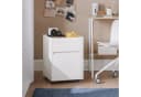 SoBuy Aktenschrank FBT121 Rollcontainer Weiß Modern Bild 2