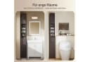 SoBuy Hochschrank BZR34 Wasserabweisend Braun Bild 1