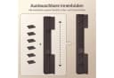 SoBuy Hochschrank BZR34 Wasserabweisend Braun Bild 4