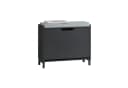 SoBuy Schuhbank Schwarz mit Kippfach - Platzsparender Schuhschrank Bild 3