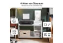 SoBuy Aktenschrank ASK02 Weiß mit Rollen und Schublade Bild 2