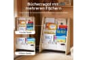 SoBuy Bücherregal KMB50 Kinder-Bücherregal Hängefächerregal mit 4 Ablagefächern Bild 2