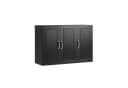 SoBuy Hängeschrank FRG231-L Weiß/Schwarz 3 Türen Bild 2