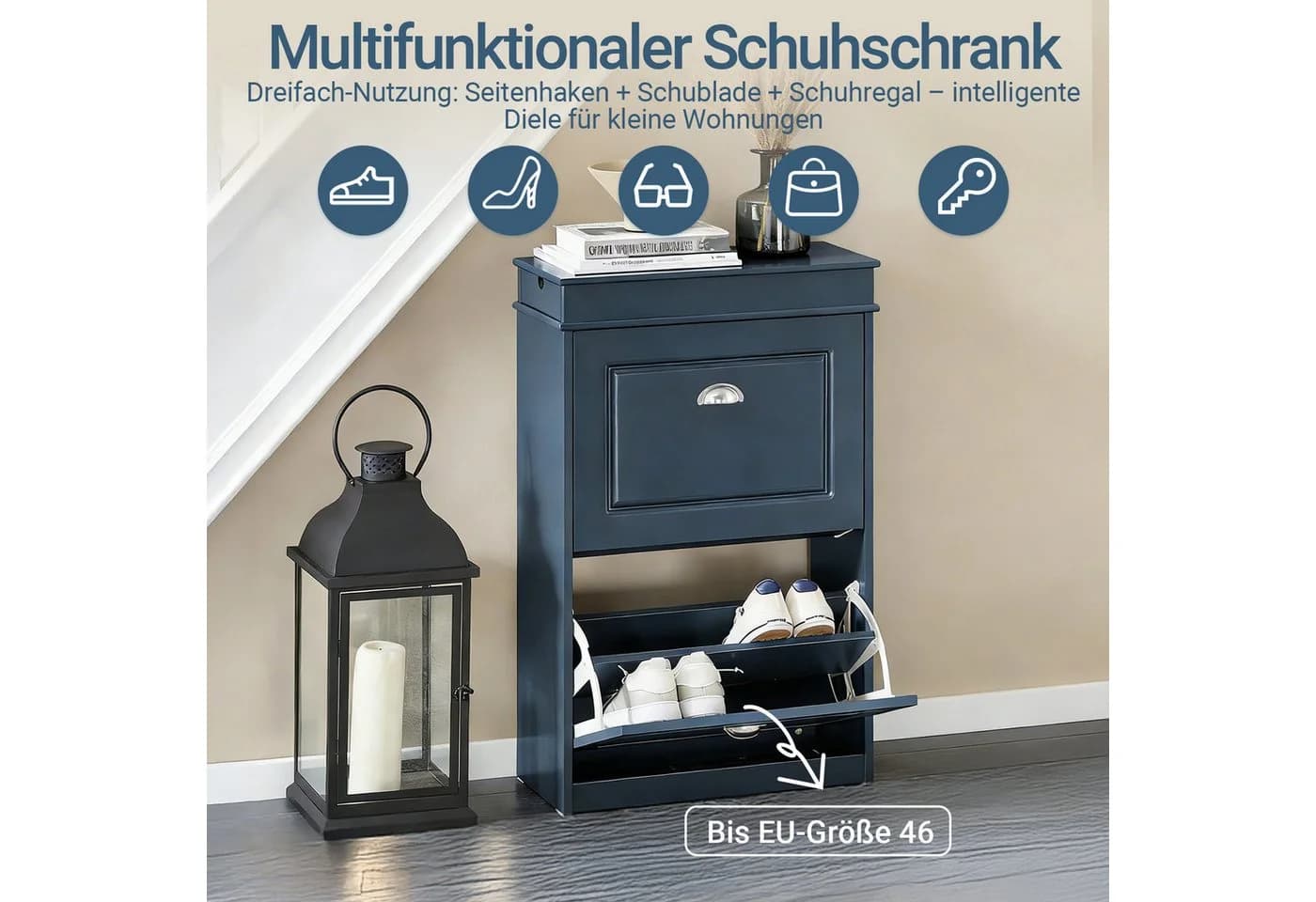 SoBuy Schuhschrank FSR78/FSR79/FSR94 mit Klappen - Bild 2