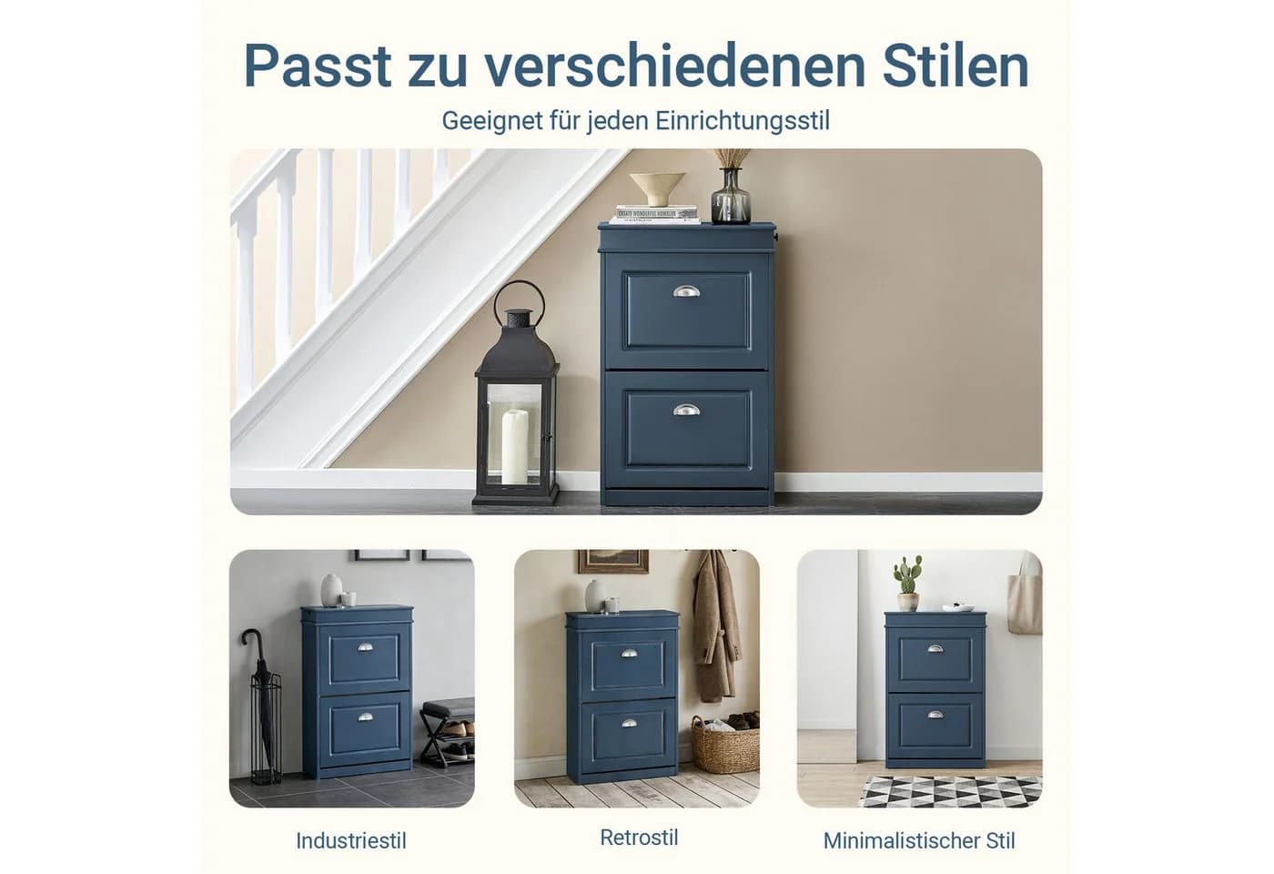 SoBuy Schuhschrank FSR78/FSR79/FSR94 mit Klappen - Bild 5