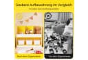 SoBuy Kinderregal KMB107 Bücherregal mit 3 Körben Bild 3