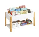 SoBuy Bücherregal KMB35 Kinderregal Weiß/Natur Bild 2