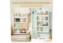 SoBuy Bücherregal DE-KMB08 Weiß mit 4 Ablagen Bild 1