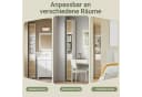 SoBuy Hochschrank BZR34 Weiß Schmal Badezimmer Bild 2