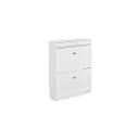 SoBuy Schuhschrank Weiß mit 1 Schublade 75x96x24cm Bild 1