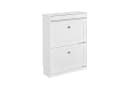 SoBuy Schuhschrank Weiß mit 1 Schublade 75x96x24cm Bild 3