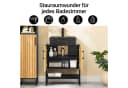 SoBuy Waschbeckenunterschrank BZR202 60 cm breit Badezimmerschrank Bild 4