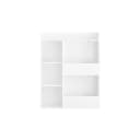 SoBuy Bücherregal KMB55 Weiß/Grün Montessori Kinderregal 5 Fächer Bild 1