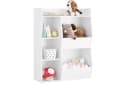 SoBuy Bücherregal KMB55 Weiß/Grün Montessori Kinderregal 5 Fächer Bild 3