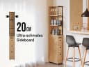SoBuy Hochschrank NSR13 Küchenwagen Badrollwagen Badezimmerregal Bild 4