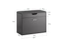 SoBuy Schuhkipper FSR95 Schuhbank Sitzbank Schuhregal Schuhschrank Bild 4