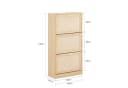 SoBuy Schuhschrank FSR159 Schuhschrank schmal mit variabel verstellbaren Einlegeböden Bild 5