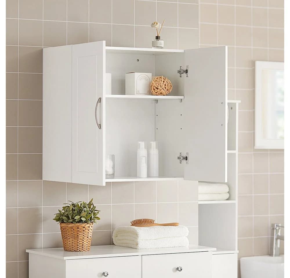 SoBuy Hängeschrank FRG231 Wandschrank mit verstellbaren Ablagen