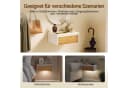 SoBuy Wandregal FBT175 mit Bewegungssensor Licht und Schubladen Bild 4